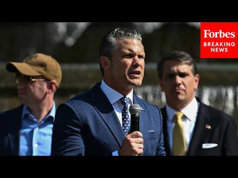 Pete Hegseth Hosts A 'D.C. Safe and Beautiful Task Force' Ceremony In Meridian Hill Park