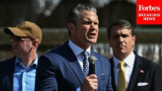 Pete Hegseth Hosts A 'D.C. Safe and Beautiful Task Force' Ceremony In Meridian Hill Park