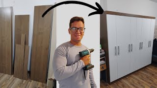 Armado De Ropero Con 8 Puertas - Armado De Muebles En Santiago