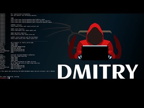 Deep Magic Information Gathering Tool - (Dmitry)