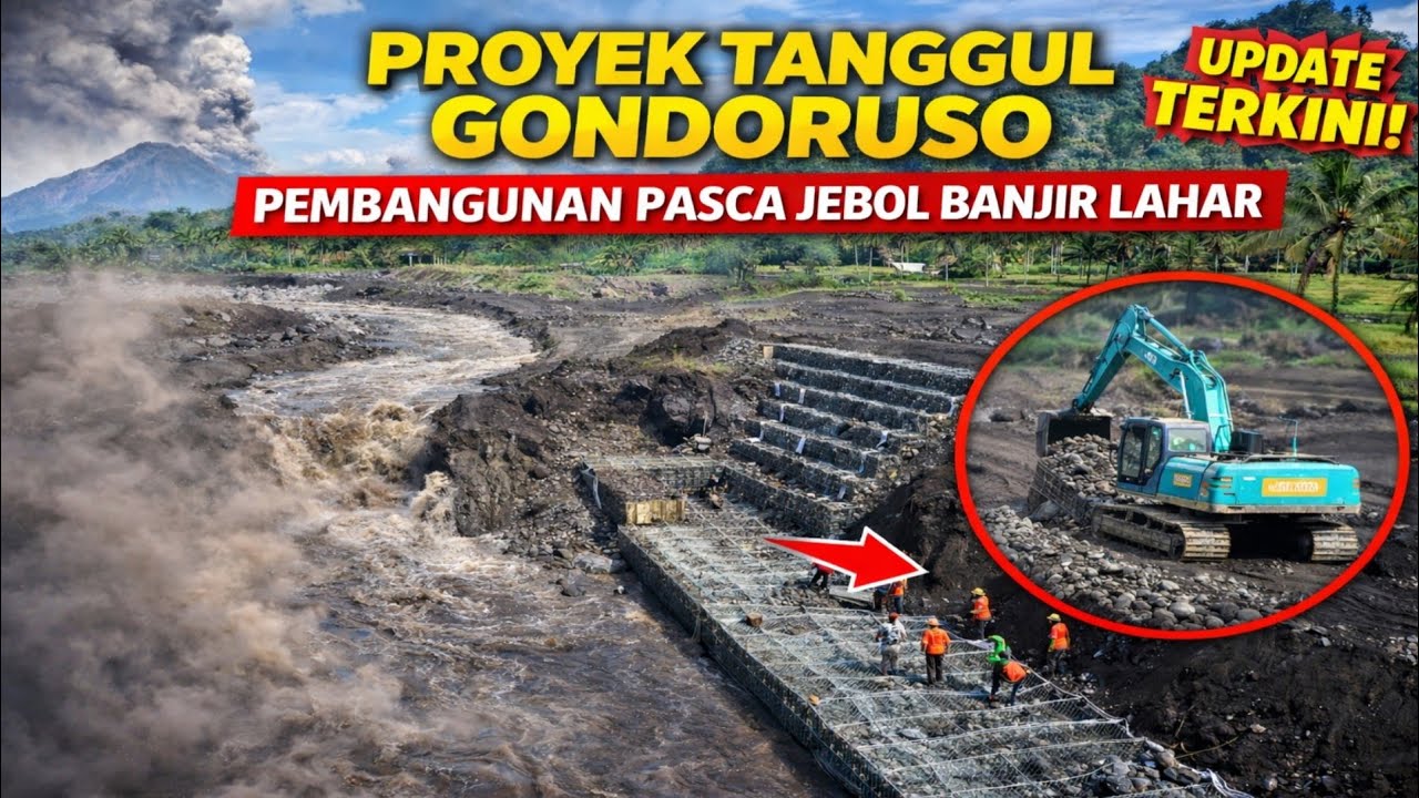 VIRAL..! TANGGUL LAHAR SEMERU GONDORUSO TERKINI