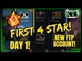 FTP Account First Ever 4 Star Crystal! Day 1!