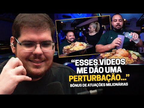 CASIMIRO REAGE: 3KG DE COMIDA - BANDEJÃO NA PAULISTA VALENDO MIL REAIS | Cortes do Casimito