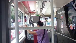 KMB K V6B67 WF6380@98C落車門開關過程及譽港灣報站