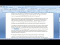 Word: Create Document Index