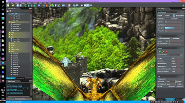 DragonRider inside the Editor