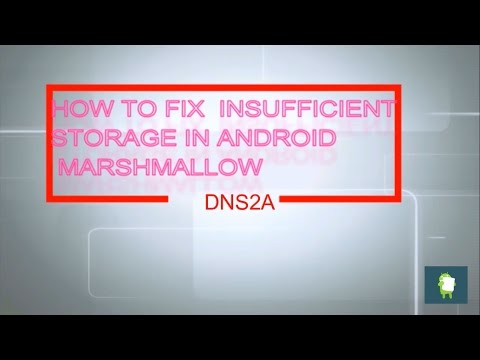 fix insufficient storage in android marshmallow