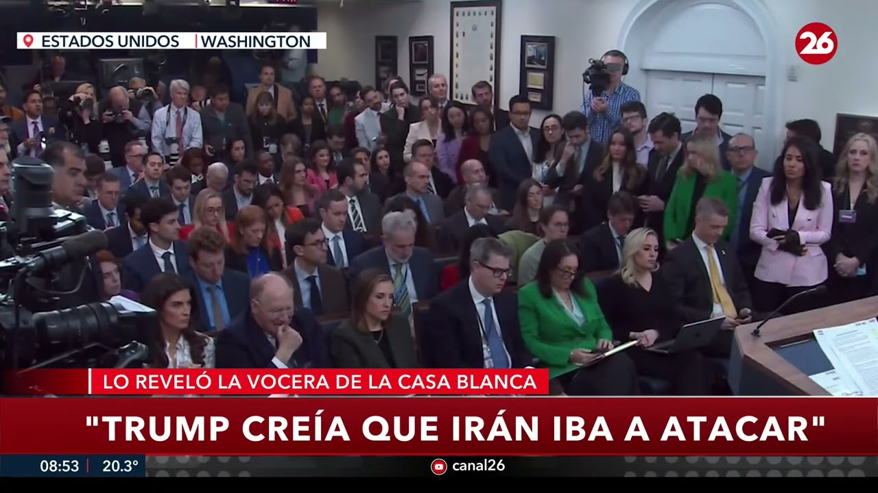 🚨 MEDIO ORIENTE | La Casa Blanca confirma que Trump anticipó un ataque