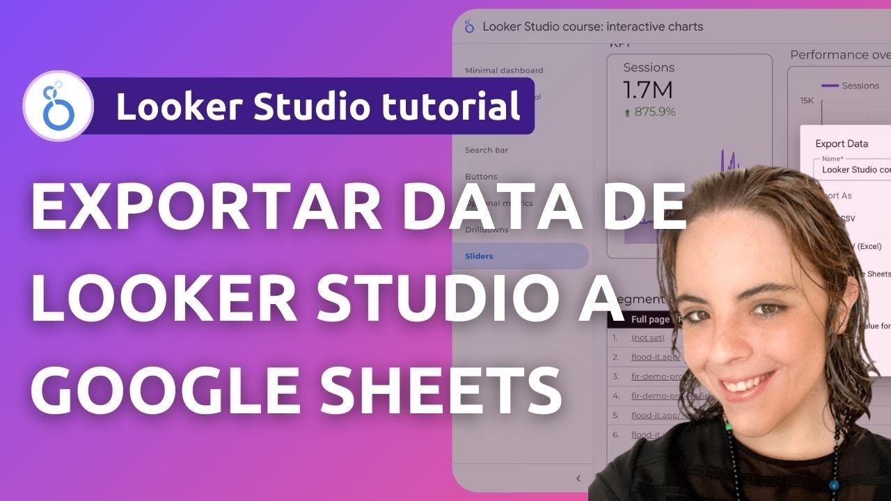 Exportar datos de Looker Studio a Google Sheets con IA (2025) - YouTube