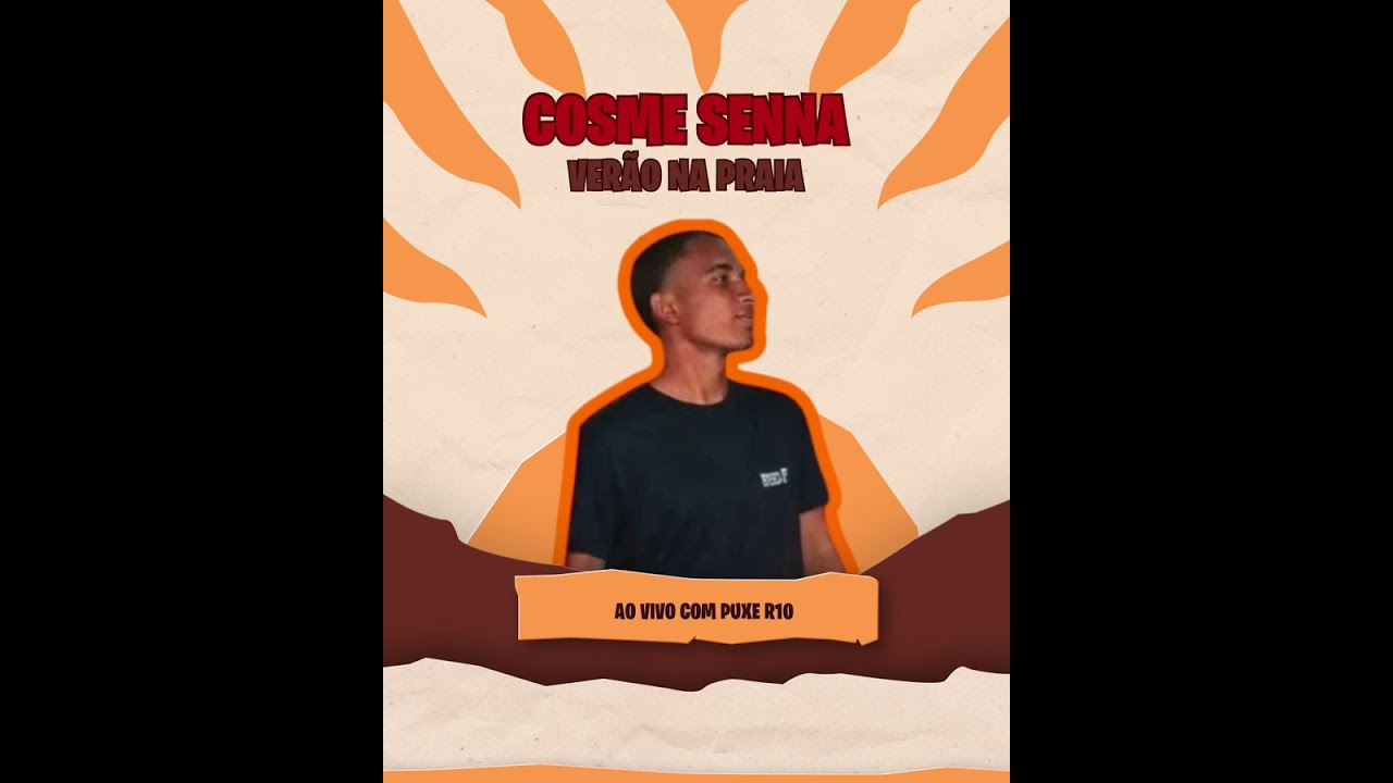 COSME SENNA VERÃO NA PRAIA COM PUXE R10!
