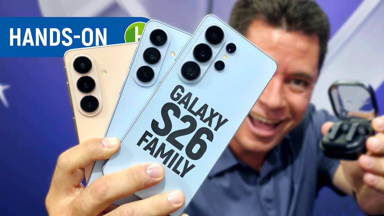 Linha GALAXY S26 chega com ULTRA IA, novas câmeras e TELA ANTI-FOFOCA | Hands-on