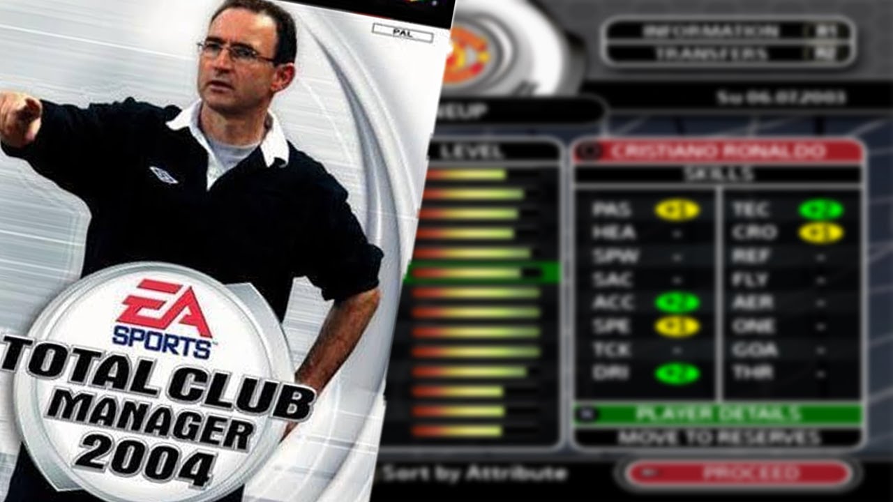 Total Club Manager 2004 - PlayStation 2 Gameplay