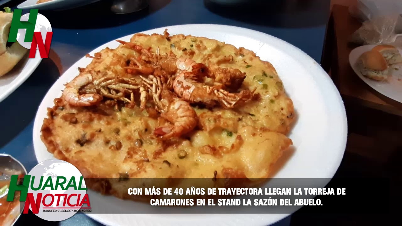 TORREJA DE CAMARONES EN EL STAND LA SAZÓN DEL ABUELO