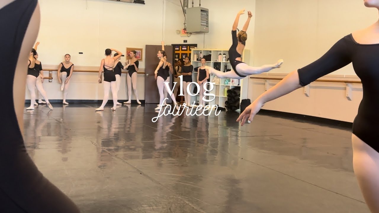 First week of Nutcracker rehearsals vlog! 
