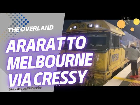 Train Trip | Taking the OVERLAND from Ararat to Melbourne