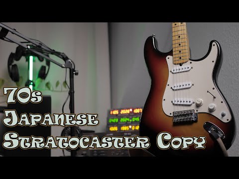 I bought a Japanese Stratocaster Copy from the 70s. It was cheap