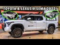 Touring the Toyota &amp; Lexus Booth at SEMA 2022!!!