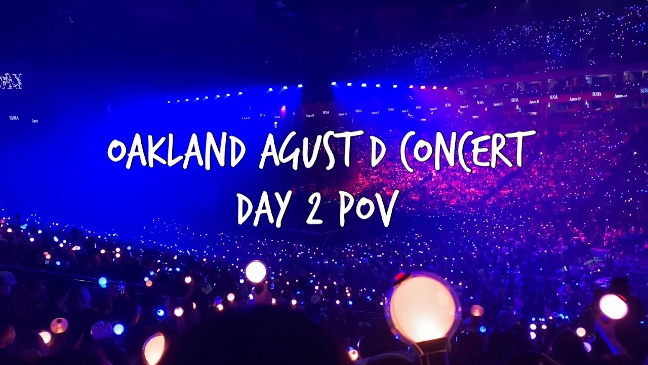 2023.05.17 POV Walking into Oakland Arena for Agust D | Suga Concert
