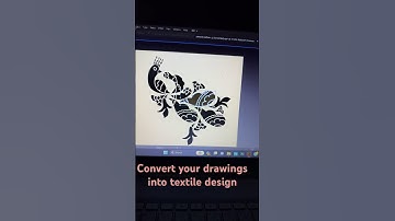 Convert your drawings into textile design 😍 digital download available