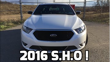 2016 Ford Taurus SHO Performance Package Review and Test Drive - 3.5L EcoBoost V6 Twin Turbo AWD