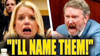 Thomas Massie EXPLODES On Pam Bondi After She TRIED Hiding Names!