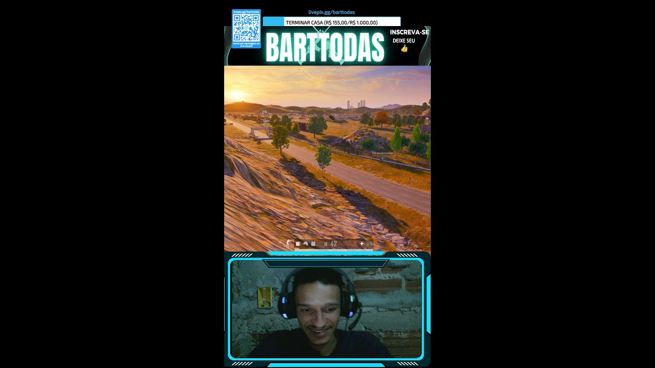 🔴 LIVE PUBG - SENSI PERFEITA + GAMEPLAY INSANA #pubg #live #gameplay (Portrait)