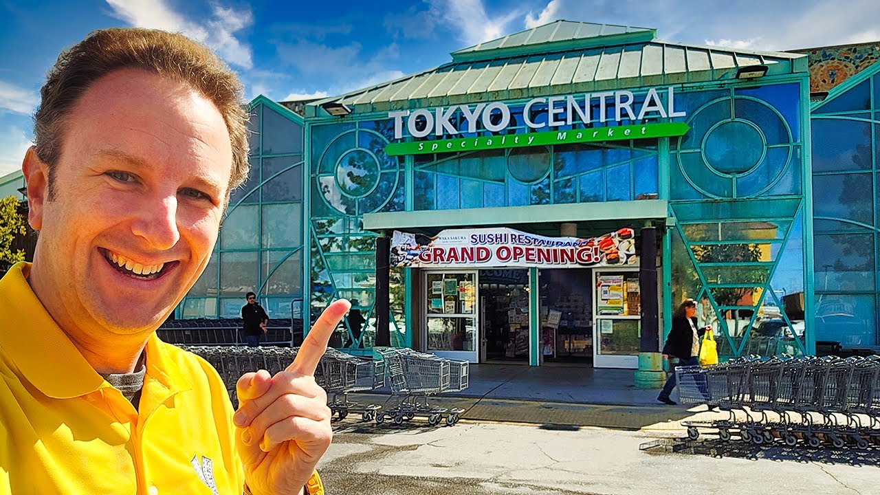 Inside the BIGGEST JAPANESE SUPERMARKET in California - Tokyo Central Gardena