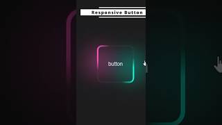 Responsive Button With Hover Effect #html #shorts