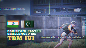 RANDOM PAKISTANI CONQUERER PLAYER CALLED ME NOOB 😂 & CHALLENGED FOR 1V1 🔥 PUBG MOBILE