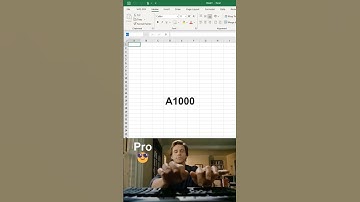 Select 1000 cells & add borders in 5 seconds! 💯 #excel #shortcut