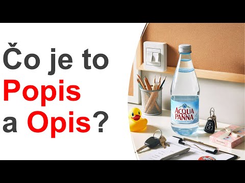 Online Kurz Lektor a Efektívna Komunikácia - Čo je Opis, Popis a Komunikačný štýl? Aké sú rozdiely?