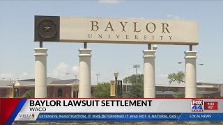 BAYLOR LAWSUIT SETTLEMENT 9 PM News
