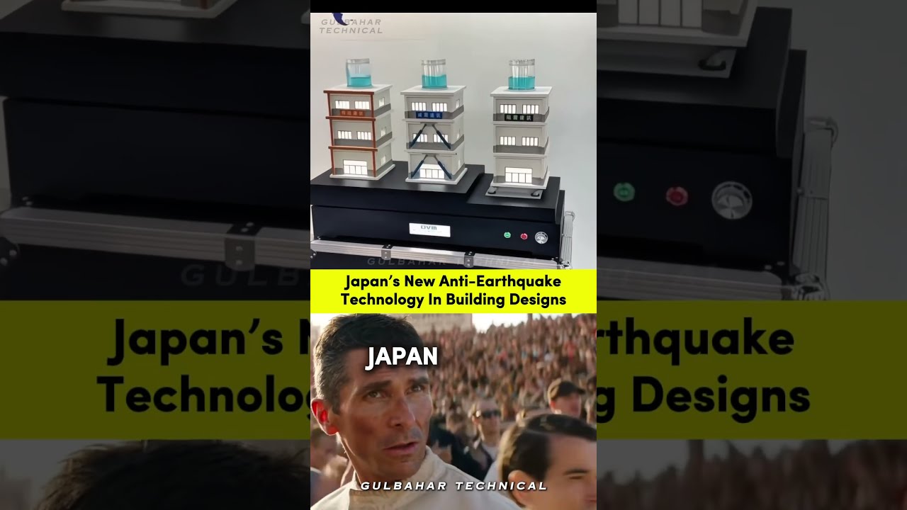 Japan S Buildings That Float During Earthquakes 