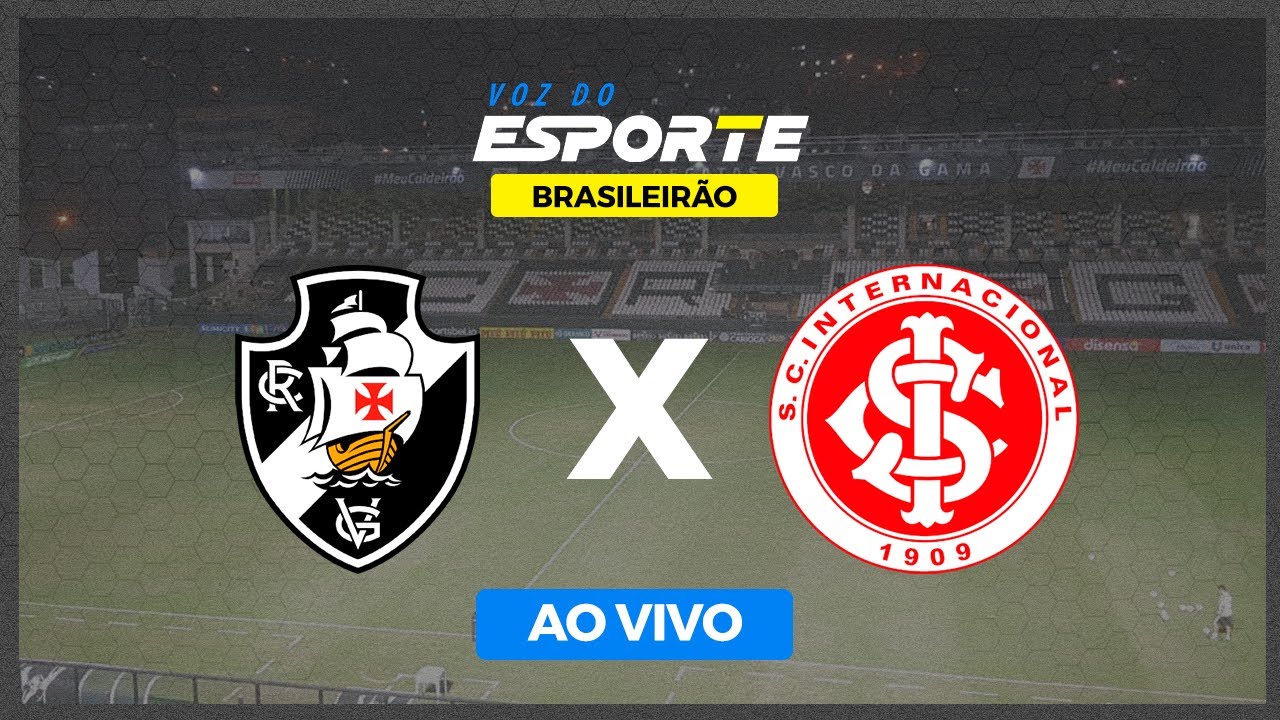 Onde assistir jogo do Vasco online do Brasileirão e horário (26/06)