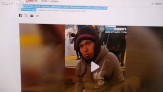 Sabastian Zapeta Was Sitting Across From "Amelia Carter" - Amelia Appears To Have Been Homeless