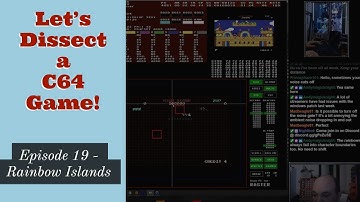 Lets Dissect a Commodore 64 Game! - Episode 19 - Rainbow Islands (kinda...) - 20/12/2019