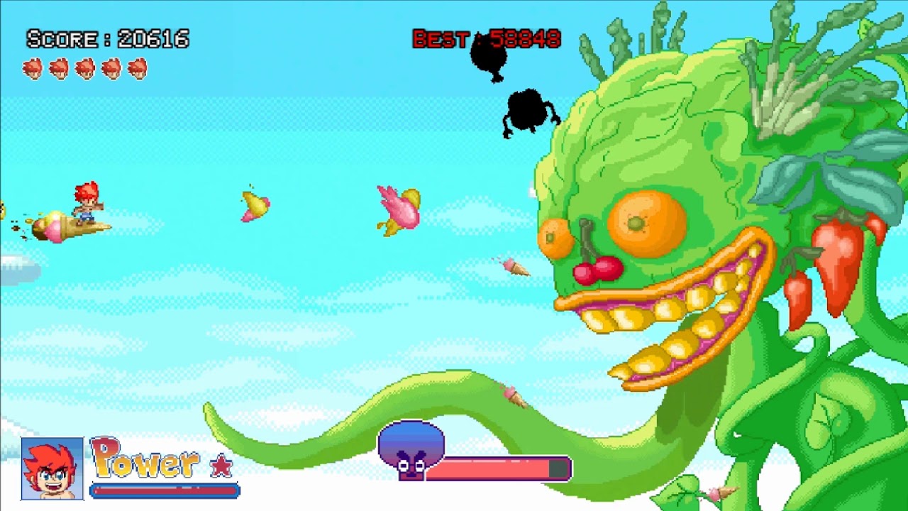 Ice Cream Surfer Vita Gameplay