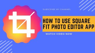 How to use square fit photo editor app#square #fit #editor #app #technical #technical store screenshot 3