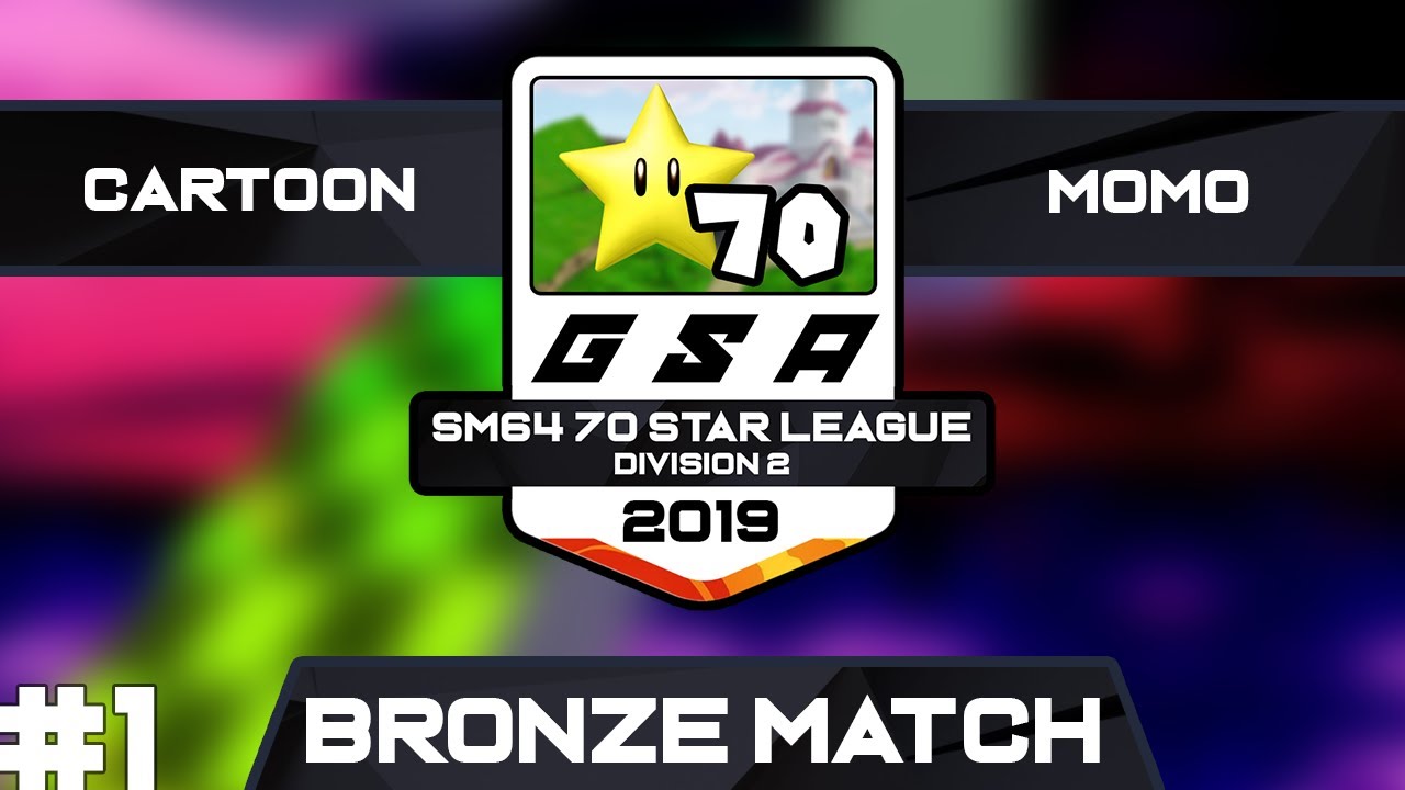 CartoonBuffoon vs m0m0 | Bronze Match Race 1 | GSA SM64 70 Star Speedrun League D2 Season 1