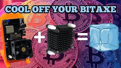 Cooling solutions that work for your Bitaxe Gamma 601 Solo Bitcoin Lottery Miner