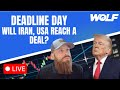 DEADLINE DAY IN IRAN ⏰ WAITING FOR NEWS (Live Day Trading, Stock Market Reaction)