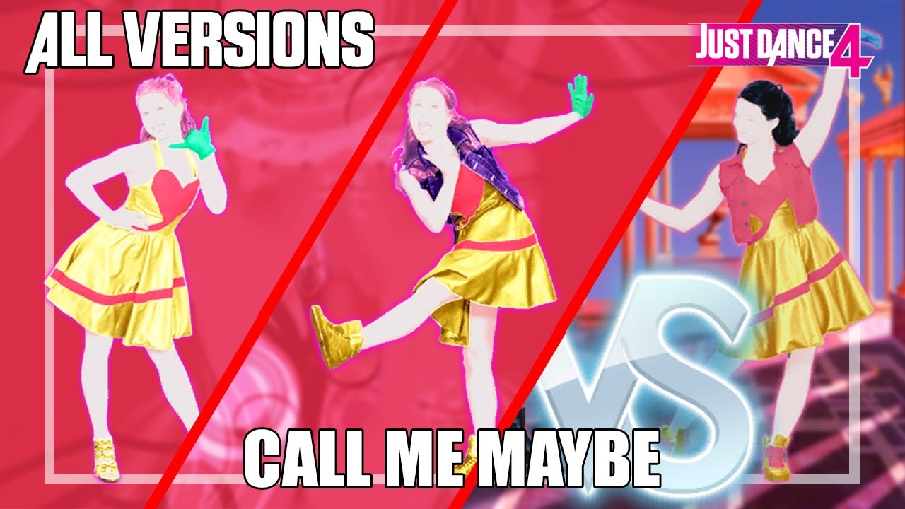 JUST DANCE COMPARISON - CALL ME MAYBE | CLASSIC X ALTERNATE X BATTLE