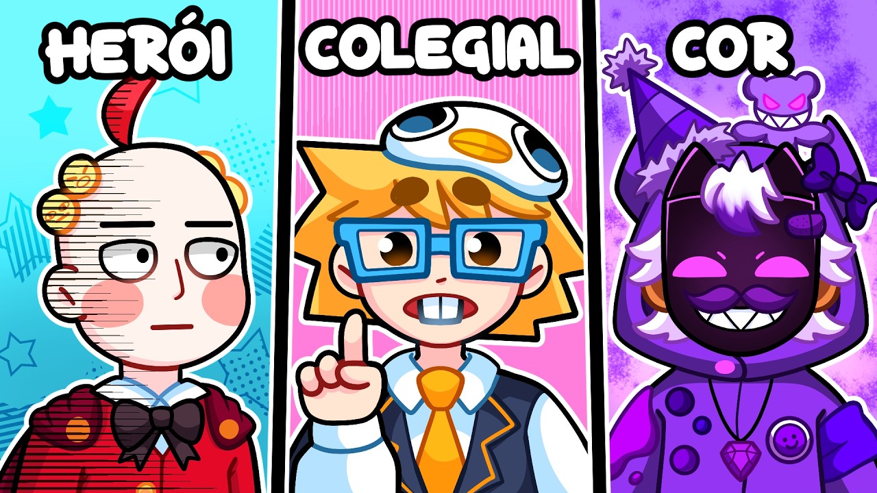 VIREI UM NERD no Criando Skins no Roblox