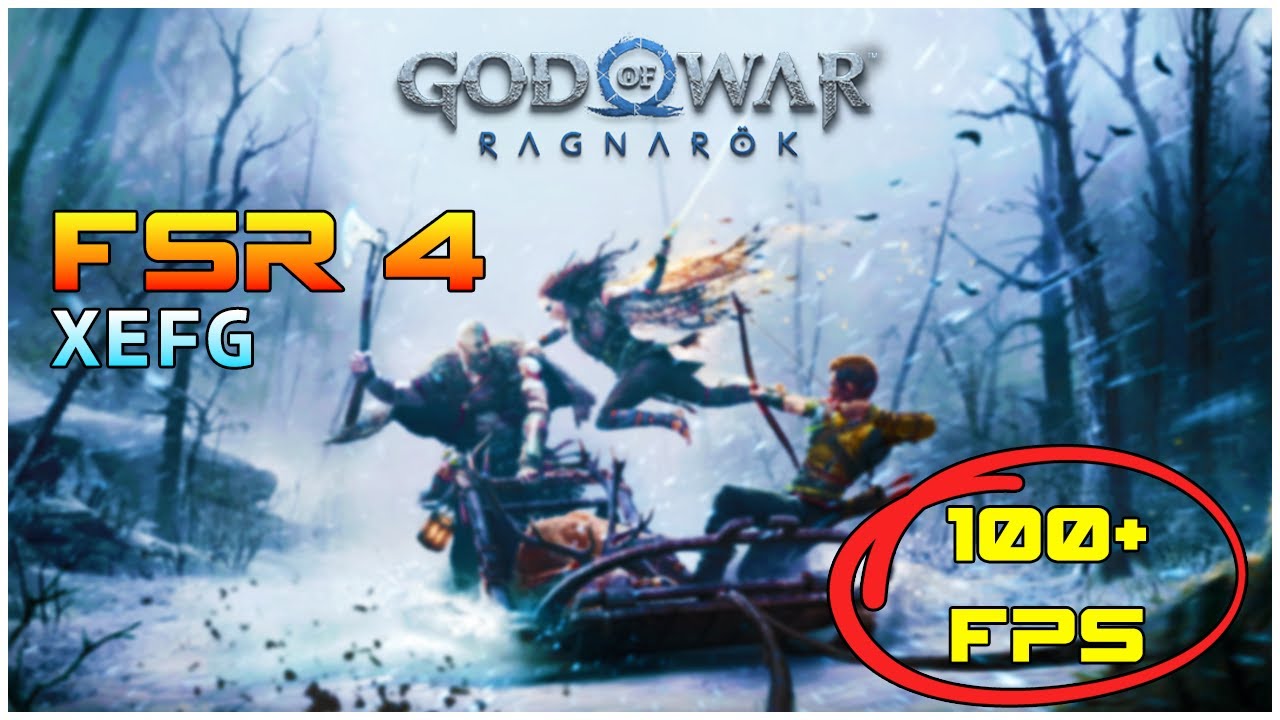 GOD OF WAR RAGNAROK FSR 4 With XESS Frame Generation