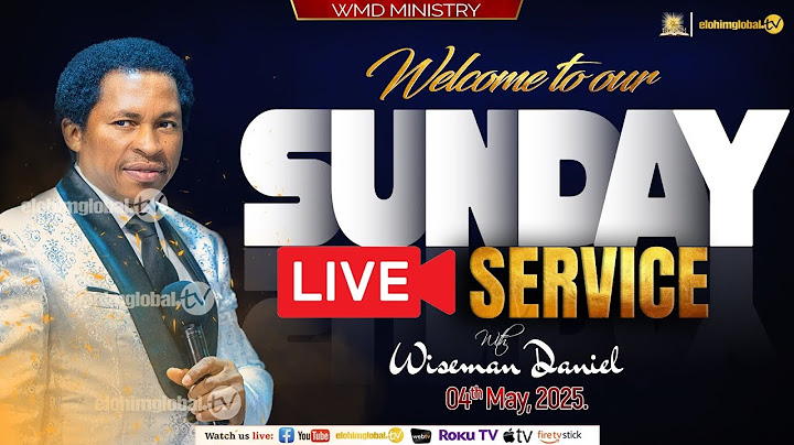 ELOHIM SUNDAY LIVE 🔴 SERVICE 4TH MAY 2025 WITH WISEMAN DANIEL AT THE NEW SITE.