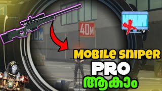 ഇനി sniper കളി മാറും 🤩, sniper tricks and sensitivity free fire malayalam, ff awm tricks  malayalam screenshot 5