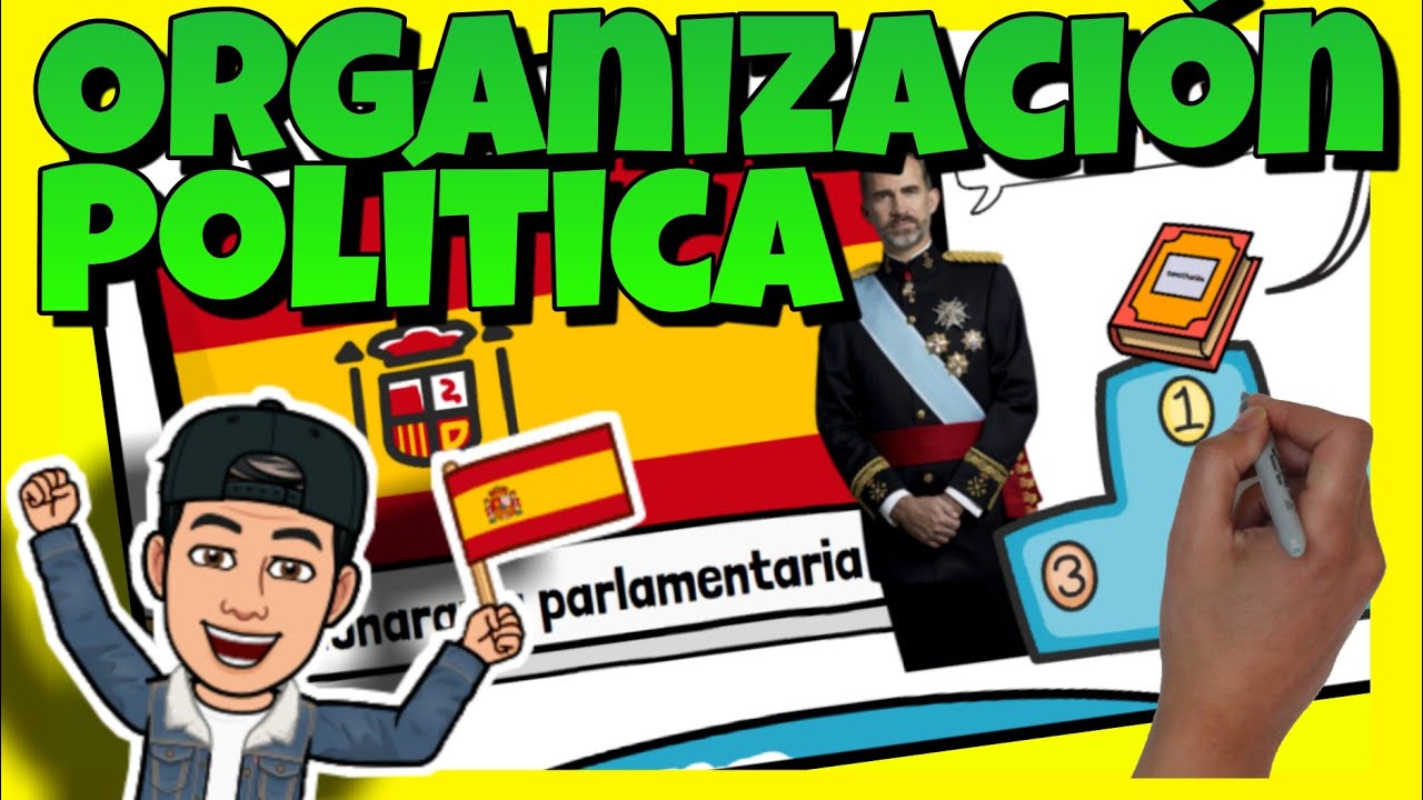 🌍 La ORGANIZACIÓN POLÍTICA de ESPAÑA para niños