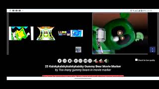25 Kalskykalskykalskykalsky Gummy Bear Movie Marker
