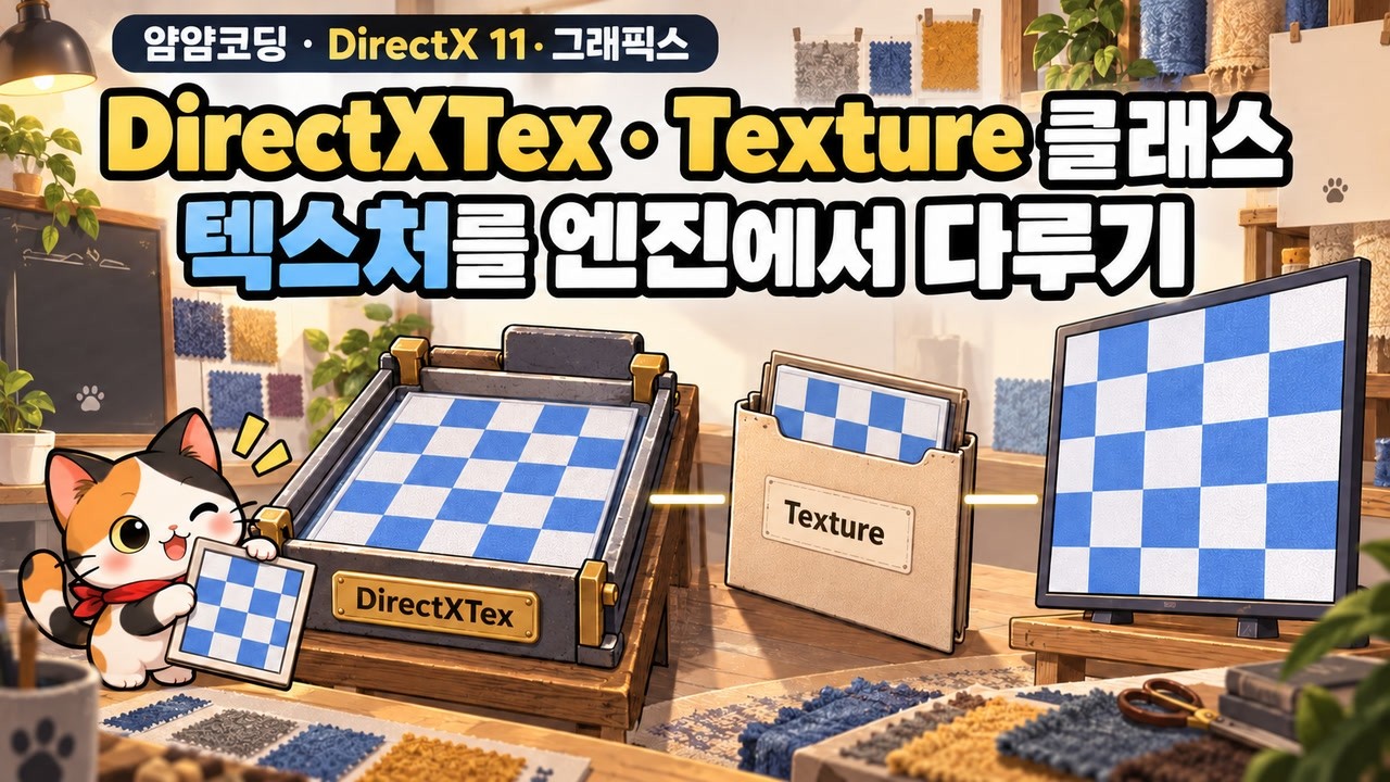 DirectxTex 라이브러리, Texture 클래스 - YouTube
