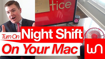 How To Turn On Night Shift On Your Mac